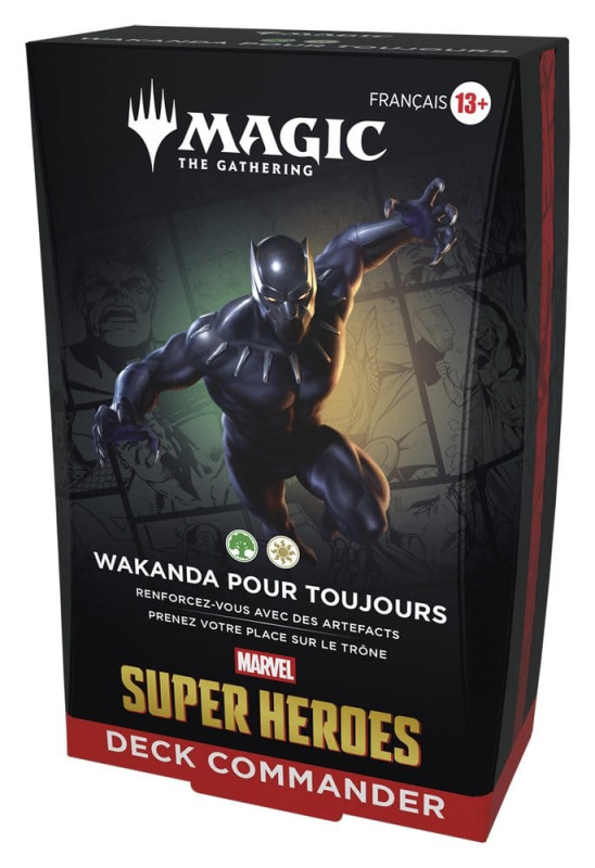 Magic the Gathering Marvel Super Heroes Commander Decks Case (4) french 6