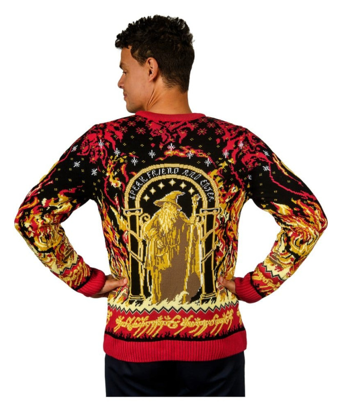 Lord of the Rings Christmas Sweater Balrog Size L 2