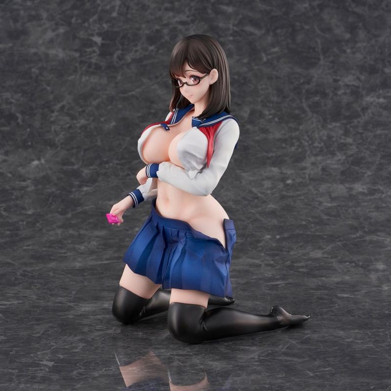 Tomoe Sasamori Illustration PVC Statue Aoi Shirasagi 20 cm