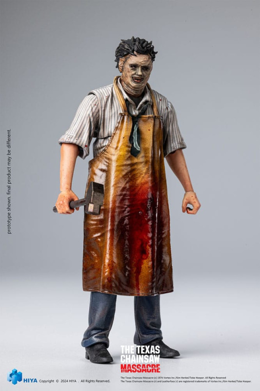 Texas Chainsaw Massacre (1974) Exquisite Mini Action Figure 1/18 Killing Mask 11 cm 5