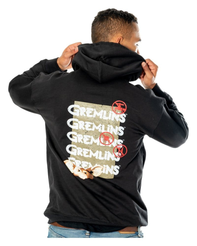 Gremlins Hooded Sweater Front Back Tear-Away Size M 1