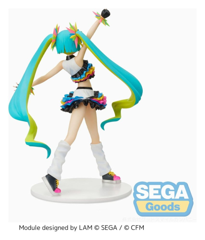 Hatsune Miku Project DIVA MEGA39's FIGURIZM PVC Figure Hatsune Miku - Catch the Wave 25 cm 6