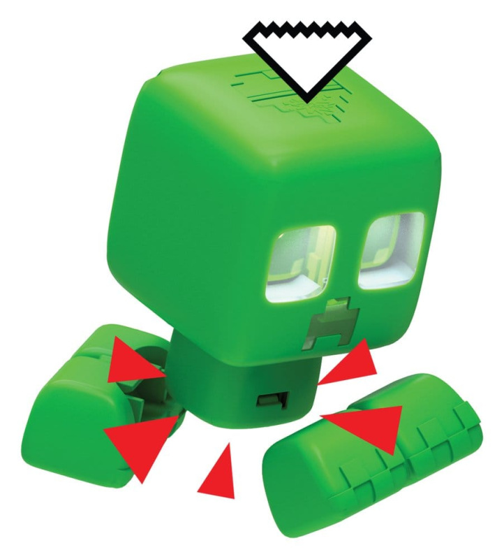 Minecraft Interactive Figure My Pet Creeper 14 cm 11