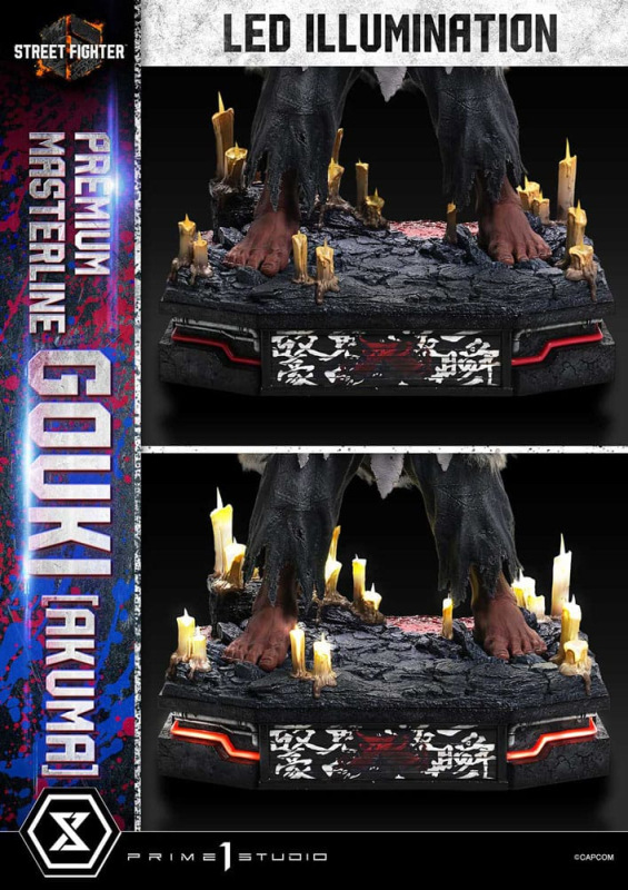 Street Fighter 6 Premium Masterline Series Statue 1/4 Akuma Ultimate Bonus Version 69 cm 9