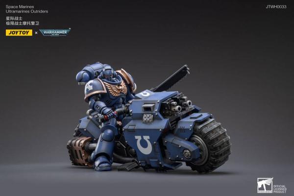 Warhammer 40k Vehicle 1/18 Ultramarines Outrider Bike 22 cm 6