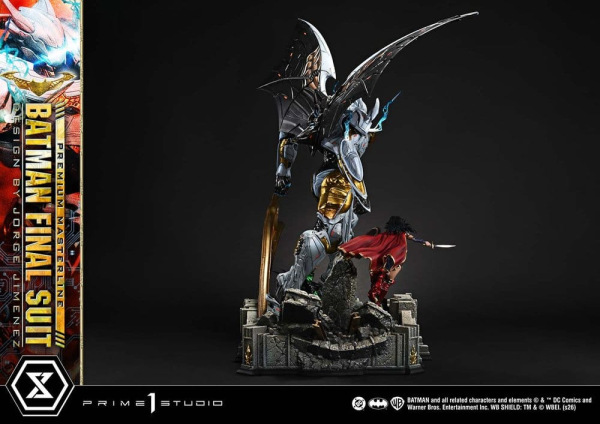 Justice League (Comics) Premium Masterline Statue Batman Final Suit (Design by Jorge Jimenez) 67 cm 12