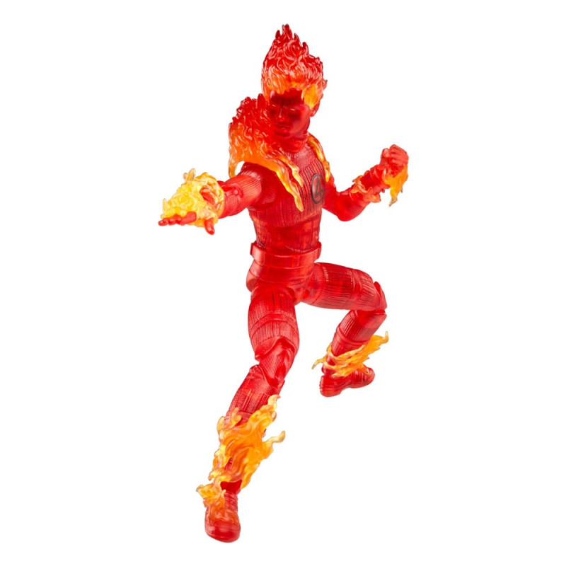 The Fantastic Four: First Steps Marvel Legends Action Figure Human Torch 15 cm 6