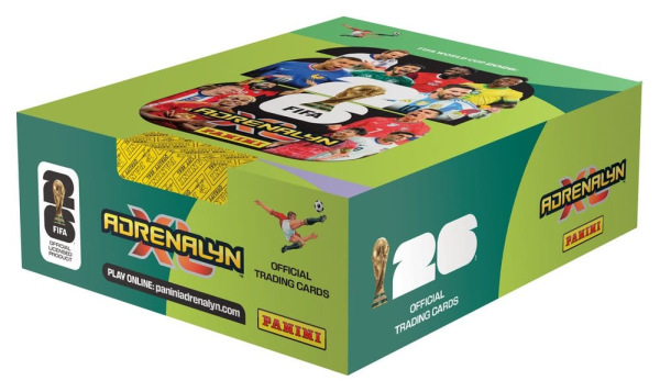 FIFA World Cup 2026 Adrenalyn XL Trading Cards Fatpack Box (10) 1