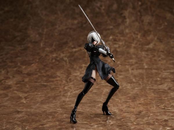 NieR: Automata Ver1.1a BUZZmod Action Figure 1/12 2B 14 cm