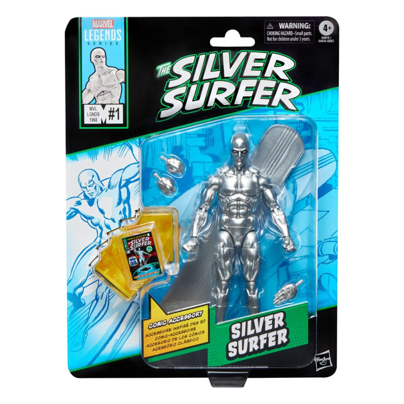 The Silver Surfer Marvel Legends Action Figure Silver Surfer 15 cm 11