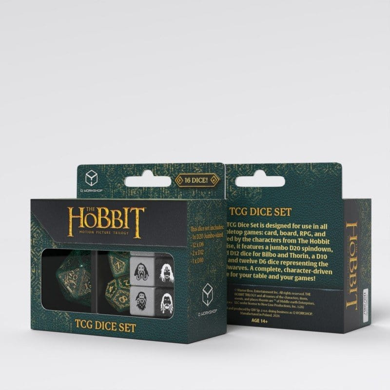 The Hobbit TCG Dice Set of 16 Verdant Grove 1