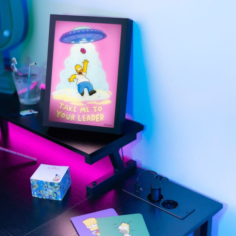The Simpsons Framed LED Poster 20 x 28 cm 5