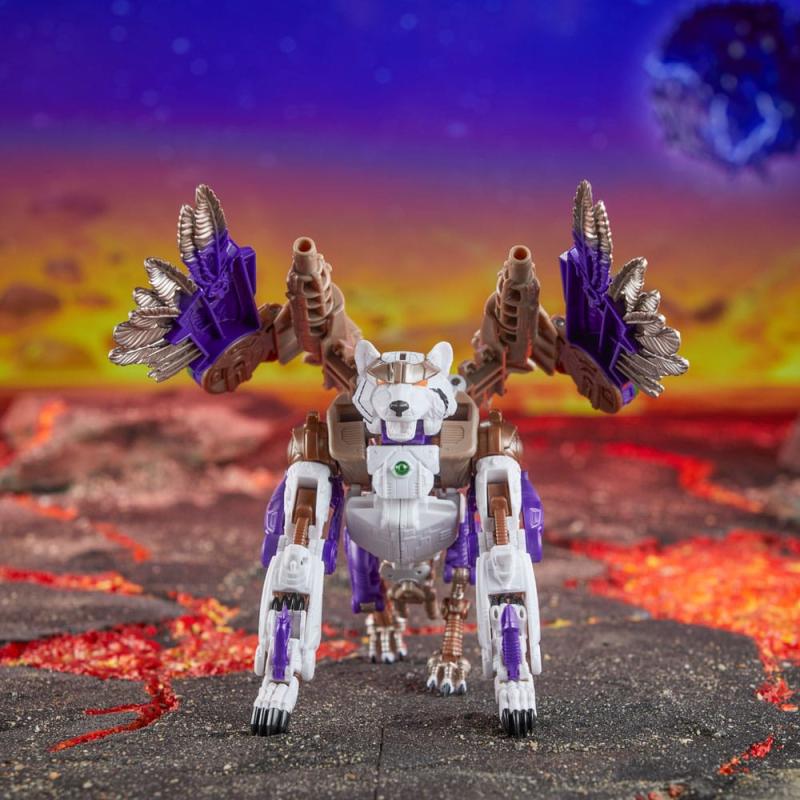 Transformers Generations Legacy United Leader Class Action Figure Beast Wars Universe Tigerhawk 19 c