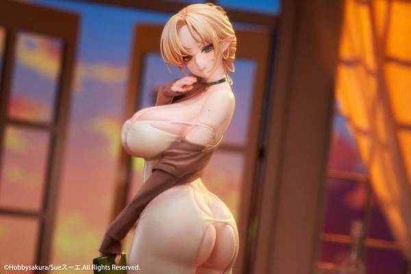 Original Character PVC Statue 1/7 Hitozuma Elf Illustration by Sue Deluxe Edition 26 cm 8