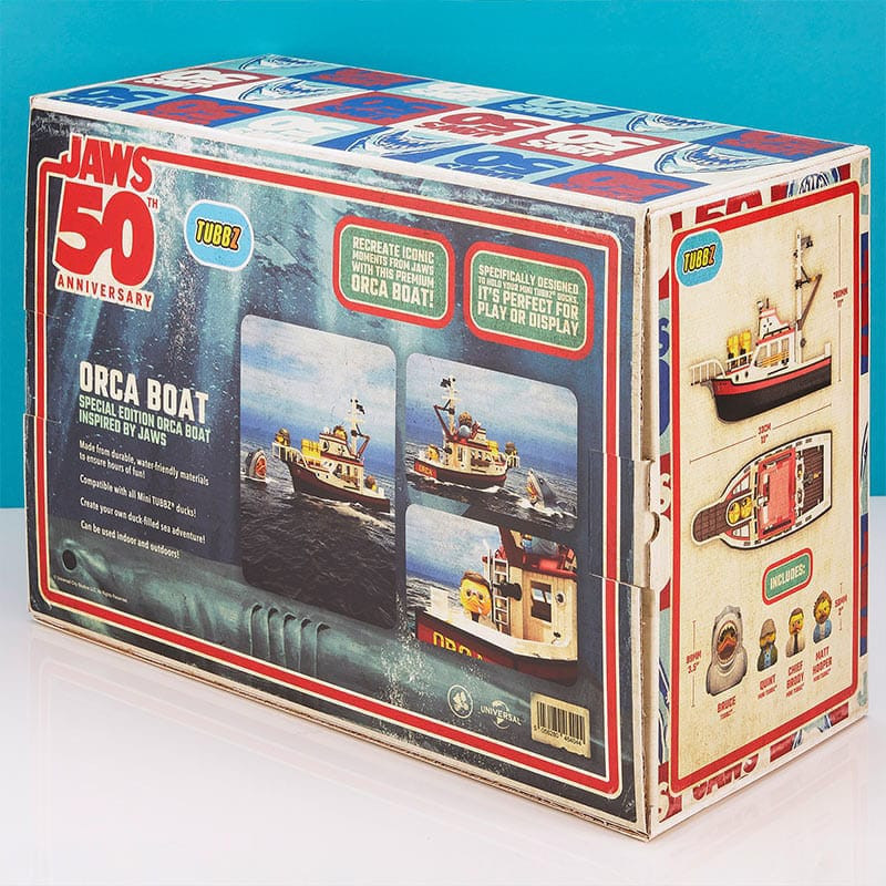 Jaws Tubbz Vehicle PVC Figure Orca Boat Bundle 13 cm 2