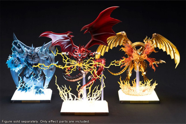 Yu-Gi-Oh! PVC Statue Accessories Slifer the Sky Dragon Egyptian God Expansion Parts Set 8