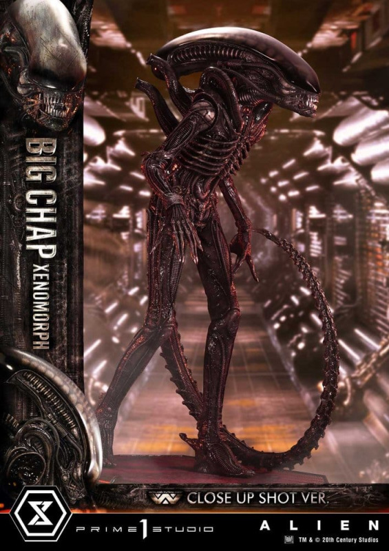 Alien (Film) Museum Masterline XL Statue 1/3 Big Chap Xenomorph Close Up Shot Ver. 100 cm 8
