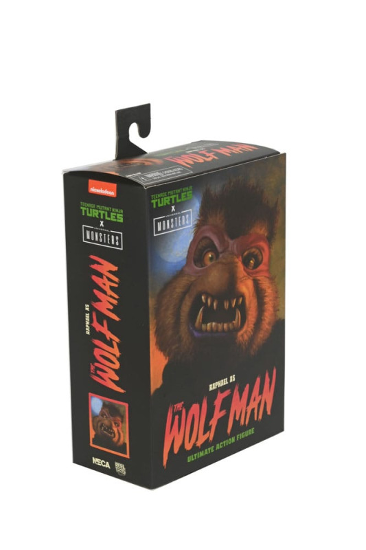 Universal Monsters/Teenage Mutant Ninja Turtles Action Figure Raphael as the Wolfman 18 cm 4