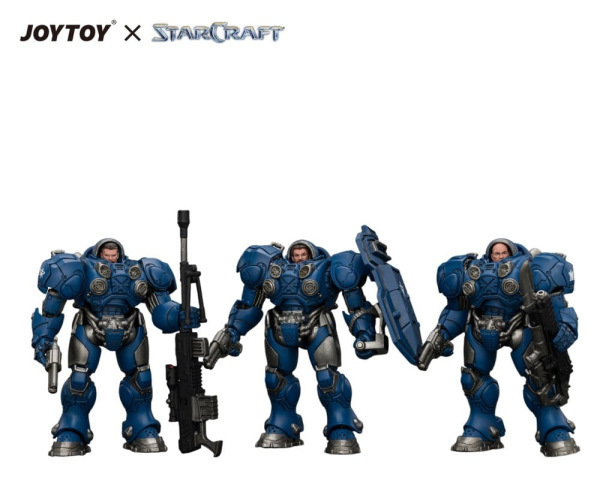 StarCraft Figure Set Terran Marine 4