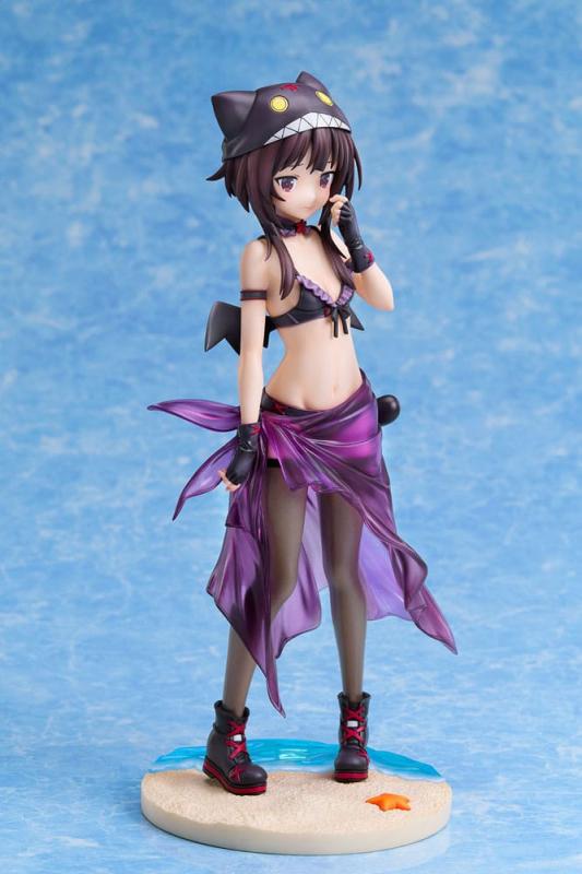 KonoSuba: An Explosion on This Wonderful World! Statue 1/7 Megumin Chomusuke Swimsuit Ver. 22 cm 5