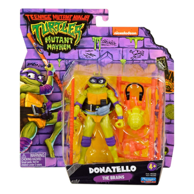 Teenage Mutant Ninja Turtles: Mutant Mayhem Action Figures Donatello 10 cm 1