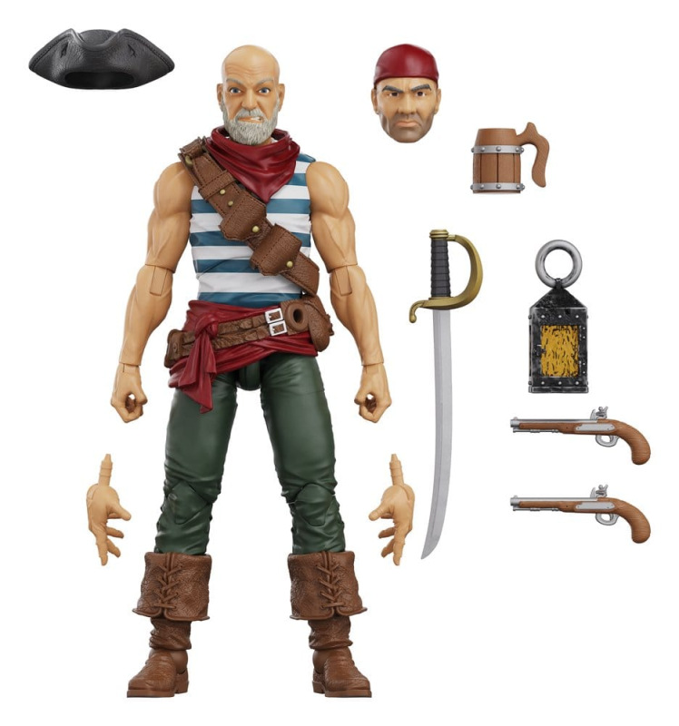 Hero H.A.C.K.S. Core Action Figure 1/18 Heroes and Villains Wave 1 Daniel Wright: Pirate Quartermast 2