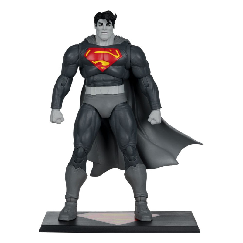 DC Multiverse Action Figure Superman (The Dark Knight Returns) (Black & White Accent Edition) (Gold