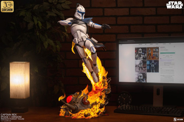 Star Wars Premium Format Figure Captain Rex (Phase 1 Version) Sideshow Exclusive 68 cm 1