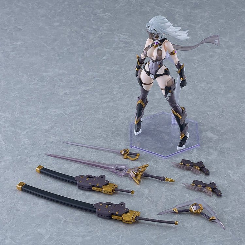 Cutie Honey Nova Plamatea Plastic Model Kit Black Honey 17 cm 10