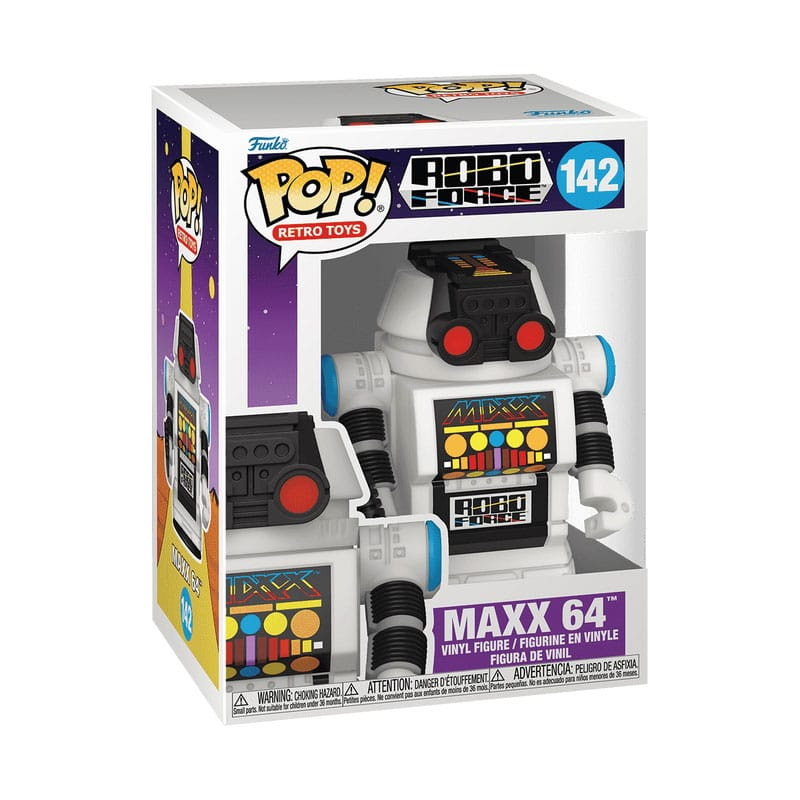 Roboforce POP! Retro Toys Vinyl Figure Maxx 64 9 cm 1