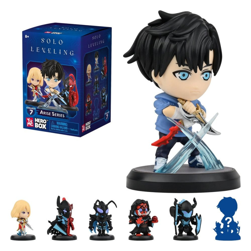 Solo Leveling Hero Box Mini Figures Shadow Rising Series Blind Box Display (12) 6