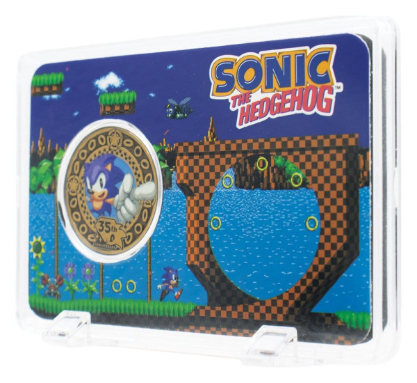 Sonic the Hedgehog Collectable Coin 35th Anniversary Limited Edition 4