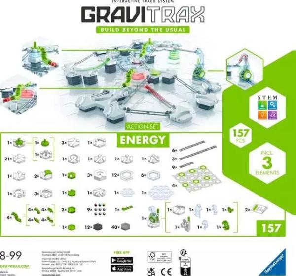 GraviTrax Construction Set Action-Set Energy *Multilingual*