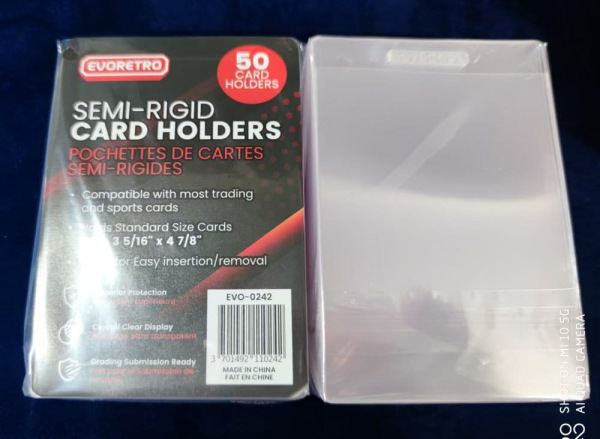 Evoretro Card Holders 50-Pack Semi-Rigid 8 x 12 cm 4