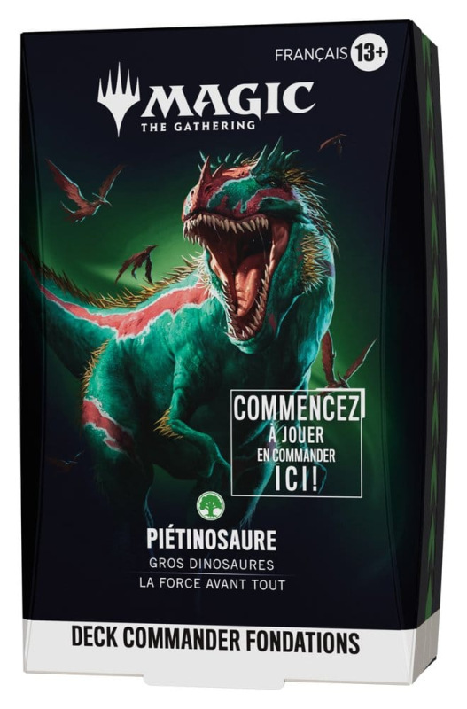 Magic the Gathering Foundations Commander Decks Case (5) french 5