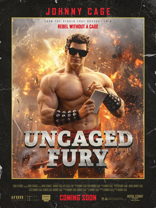 Mortal Kombat Art Scale Statue 1/10 Johnny Cage 24 cm 4