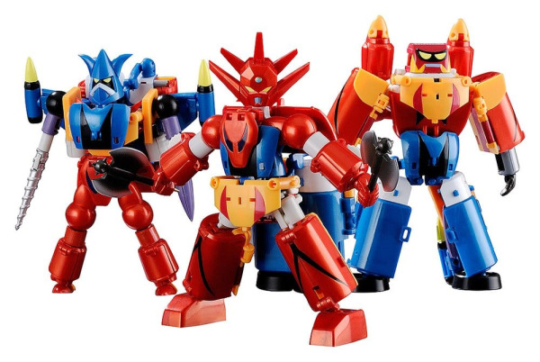 Getter Robo G Action Figure 3-Pack Dynamic Change Getter Robo G 13 cm