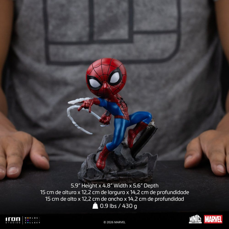 Marvel Spider-Man Brand New Day Minico Mini Figure Spider-Man 15 cm 1