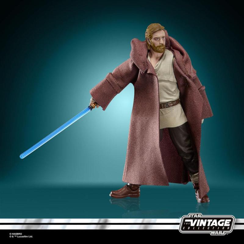 Star Wars: Obi-Wan Kenobi Vintage Collection Action Figure 2022 Obi-Wan Kenobi (Wandering Jedi) 10 c
