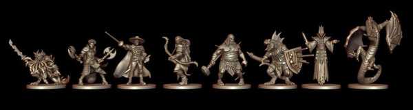 Ring of Chaos Table Top Role Playing Game Board Game *English Version* 13