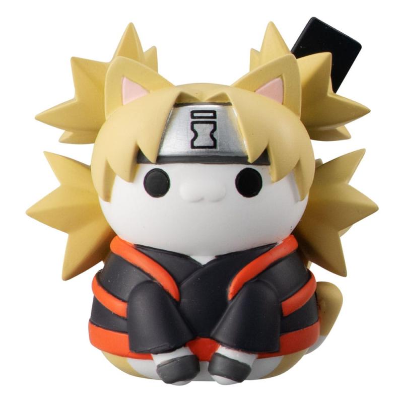 Naruto Shippuden Mega Cat Project Trading Figure 3 cm Nyaruto! Ver. Battle with Akatsuki Assortment 6