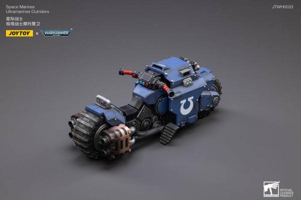 Warhammer 40k Vehicle 1/18 Ultramarines Outrider Bike 22 cm 12