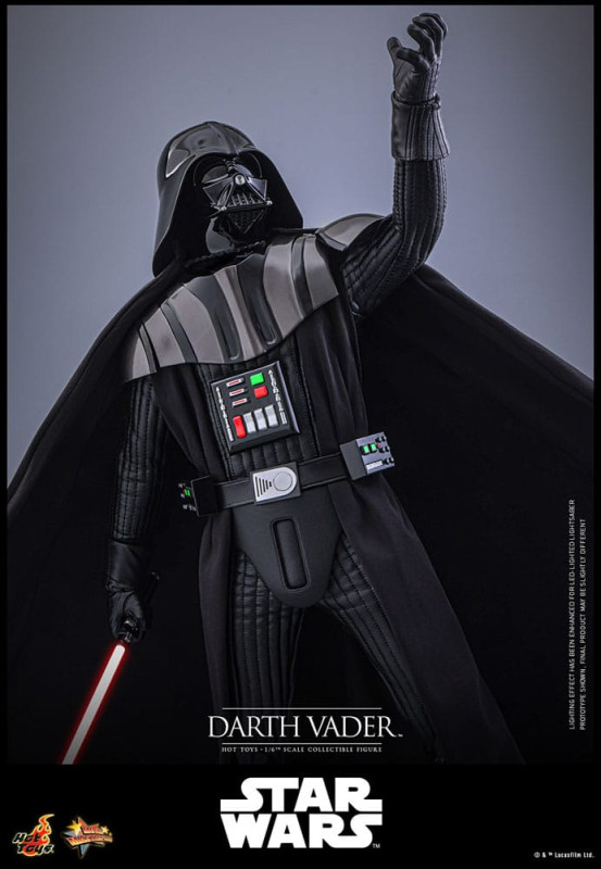 Star Wars: Episode III - Revenge of the Sith Movie Masterpiece Action Figure 1/6 Darth Vader (Deluxe 10