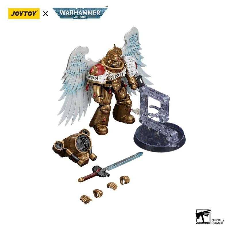 Warhammer The Horus Heresy Action Figure 1/18 Blood Angels Sanguinary Guard with Encarmine Sword 2 1