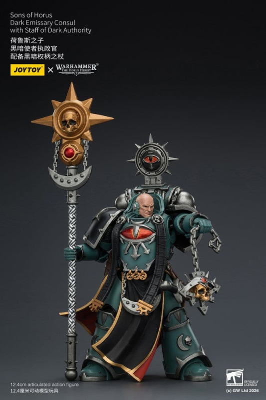 Warhammer The Horus Heresy Action Figure Sons of Horus Dark Emissary Consul 12 cm 5