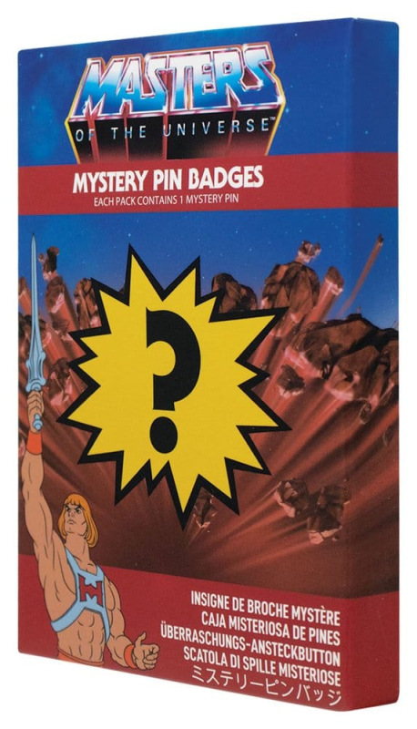 Masters of the Universe Mystery Pin Badges Blind Box Display (12) 10