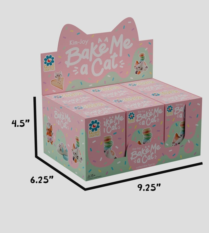 Bake Me a Cat Mini Figures S1 7 cm Blind Box Display (6) 2