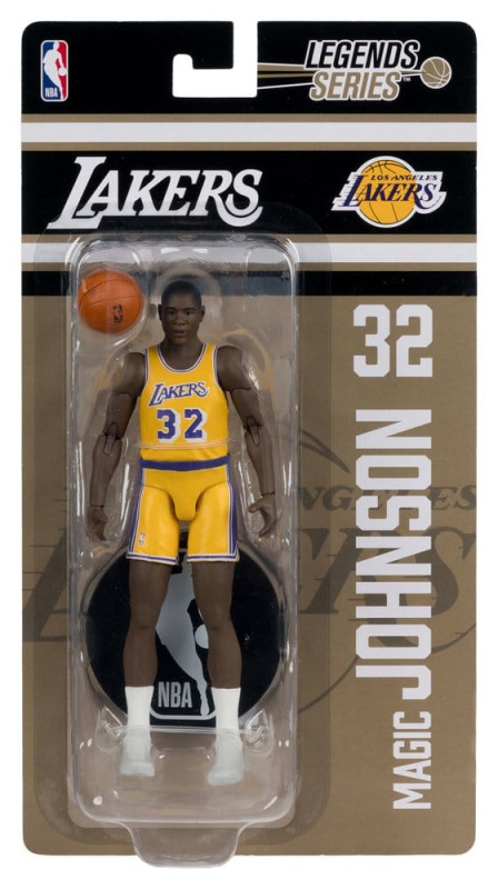 NBA Legends Series Action Figure Earvin "Magic" Johnson (Los Angeles Lakers) 15 cm 7