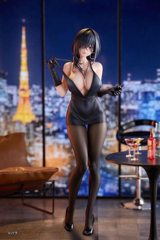 Original Character PVC Statue 1/6 Ishimi Yokoyama Black One-piece Dress Ver. illustration by Bara 28