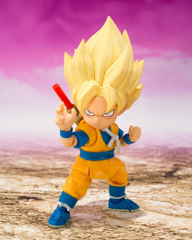 Dragon Ball S.H.Figuarts Action Figure Super Saiyan Son Goku (mini) Daima 8 cm 1